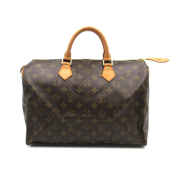 LOUIS VUITTON Speedy 35 Brown Monogram PVC coated canvas M41524