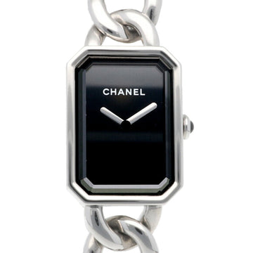 CHANEL Premiere Watch Stainless Steel H3250 Quartz Ladies Chain Bracelet