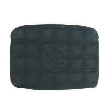 CHANEL Pouch Multi Case New Travel Line Nylon Jacquard Black Ladies