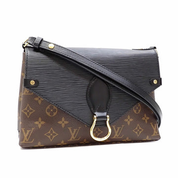 LOUIS VUITTON Shoulder Bag Monogram Epi Saint Michel Women's M44030 Noir