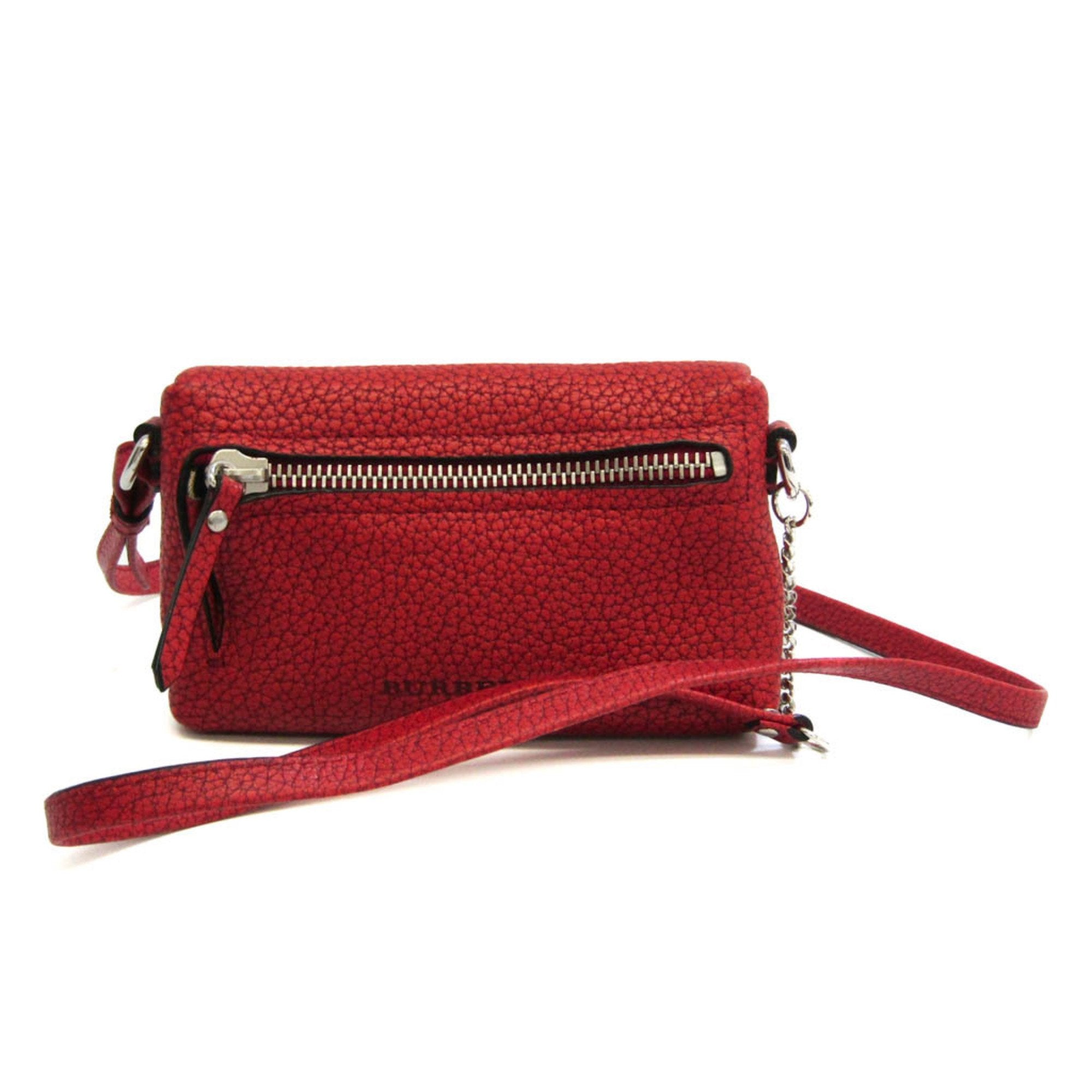 Burberry 2024 purse red