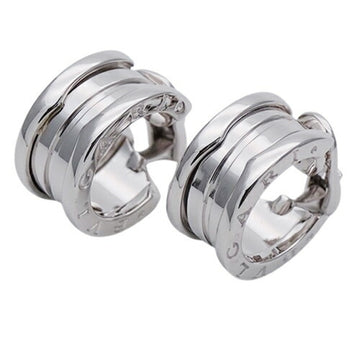 BVLGARI earrings ladies 750WG B-zero1 white gold polished