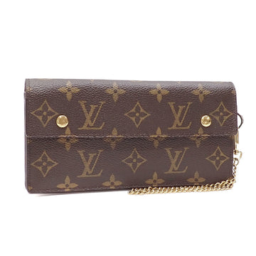 LOUIS VUITTON Bifold Long Wallet Monogram Portefeuille Accordion Women's M58008