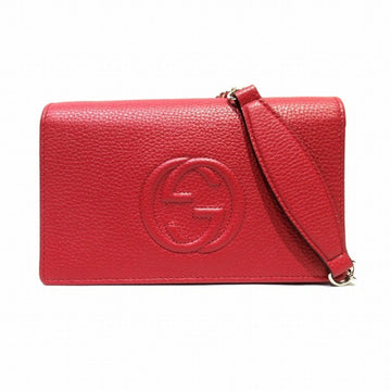 GUCCI Soho Chain Wallet 598211 Bag Shoulder Ladies