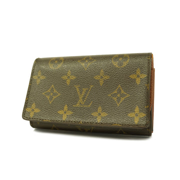 LOUIS VUITTONAuth  Monogram Portofeuil Tresor M61736 Men,Women,Unisex Wallet