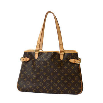 LOUIS VUITTON Monogram Shoulder Bag Batignolles Oriental M51154 Brown Women's Canvas