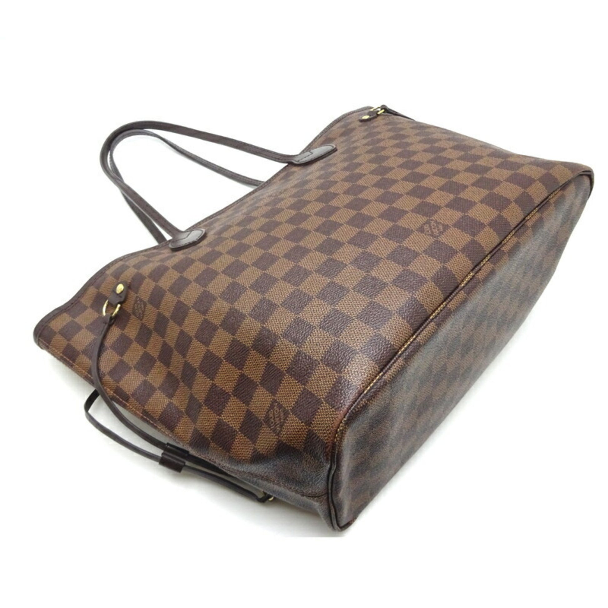 Louis Vuitton, Bags, Louis Vuitton Neverfull Mm Womens Tote Bag N4358  Damier Ebene