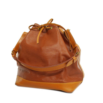 LOUIS VUITTONAuth  Epi Noe M44028 Women's Shoulder Bag Gold Cipango,Kenyan Brown