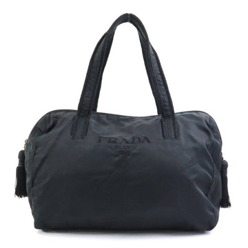 PRADA handbag nylon black ladies