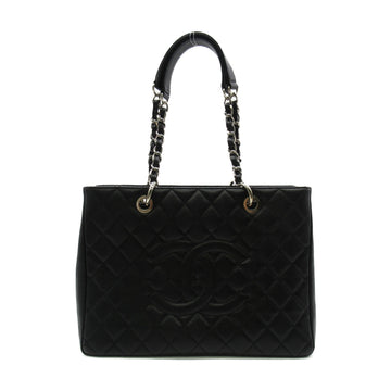 CHANEL GSTTote Bag Black Caviar Skin [Grained Calf]