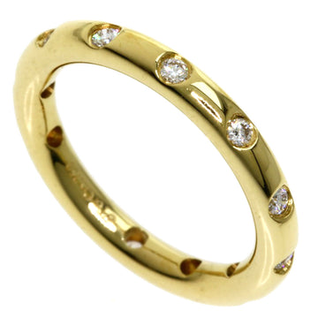 TIFFANY Eternity Diamond Ring / K18 Yellow Gold Ladies  & Co.