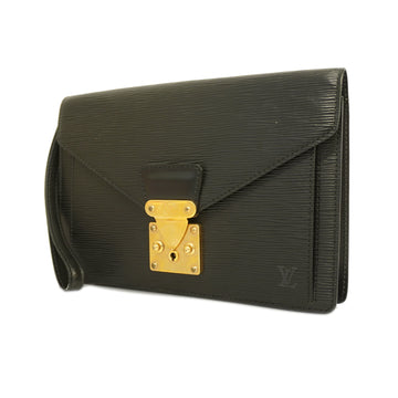 LOUIS VUITTONAuth  Epi Serie Dragonne M52612 Women's Clutch Bag Noir