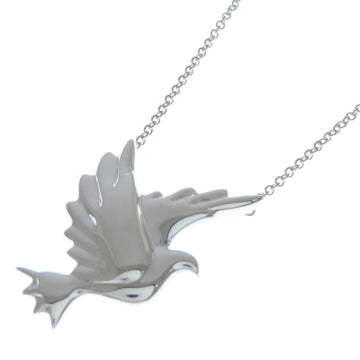 TIFFANY Bird Motif Necklace Silver Women's &Co.
