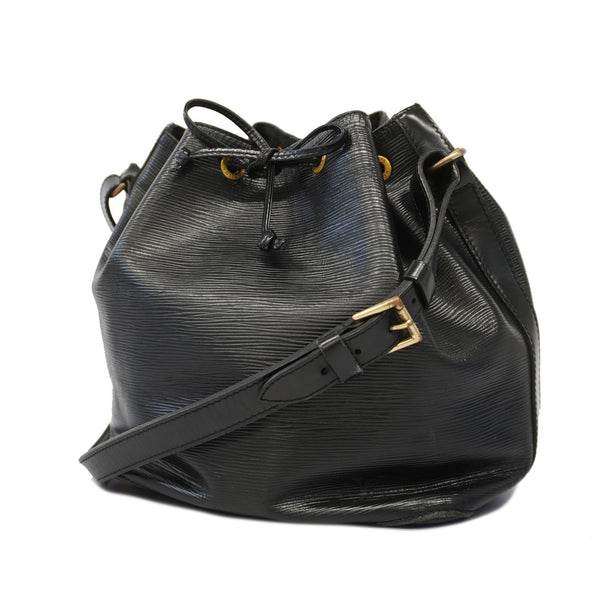 LOUIS VUITTON Shoulder Bag M59012 Petit Noe Epi Leather Black