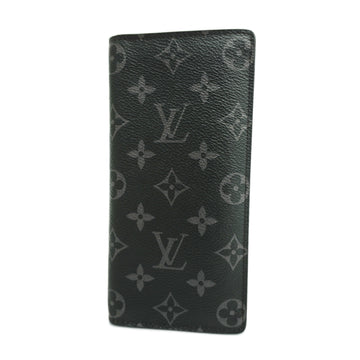 LOUIS VUITTONAuth  Monogram Eclipse Portofeuil Brother M61697 Men's Long Wallet