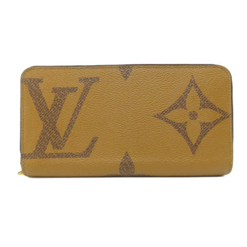 LOUIS VUITTON M69353 Zippy Giant Monogram Reverse Long Wallet Leather Women's