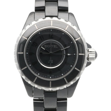 CHANEL J12 intense black watch ceramic ladies