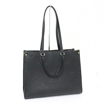 Louis Vuitton On the Go MM Monogram Amplant Noir Black Tote Bag Shoulder M45595 Square Shape