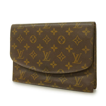 LOUIS VUITTON Clutch Bag Monogram Pochette Lava M51940 Brown Ladies