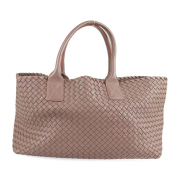 BOTTEGA VENETA Cover MM Intrecciato Tote Bag 115664 Leather Pink Handbag Shoulder Nappa Medium with Pouch Limited Edition