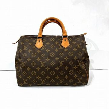 LOUIS VUITTON Monogram Speedy 30 M41108 Mini Boston Bag Handbag Men Women