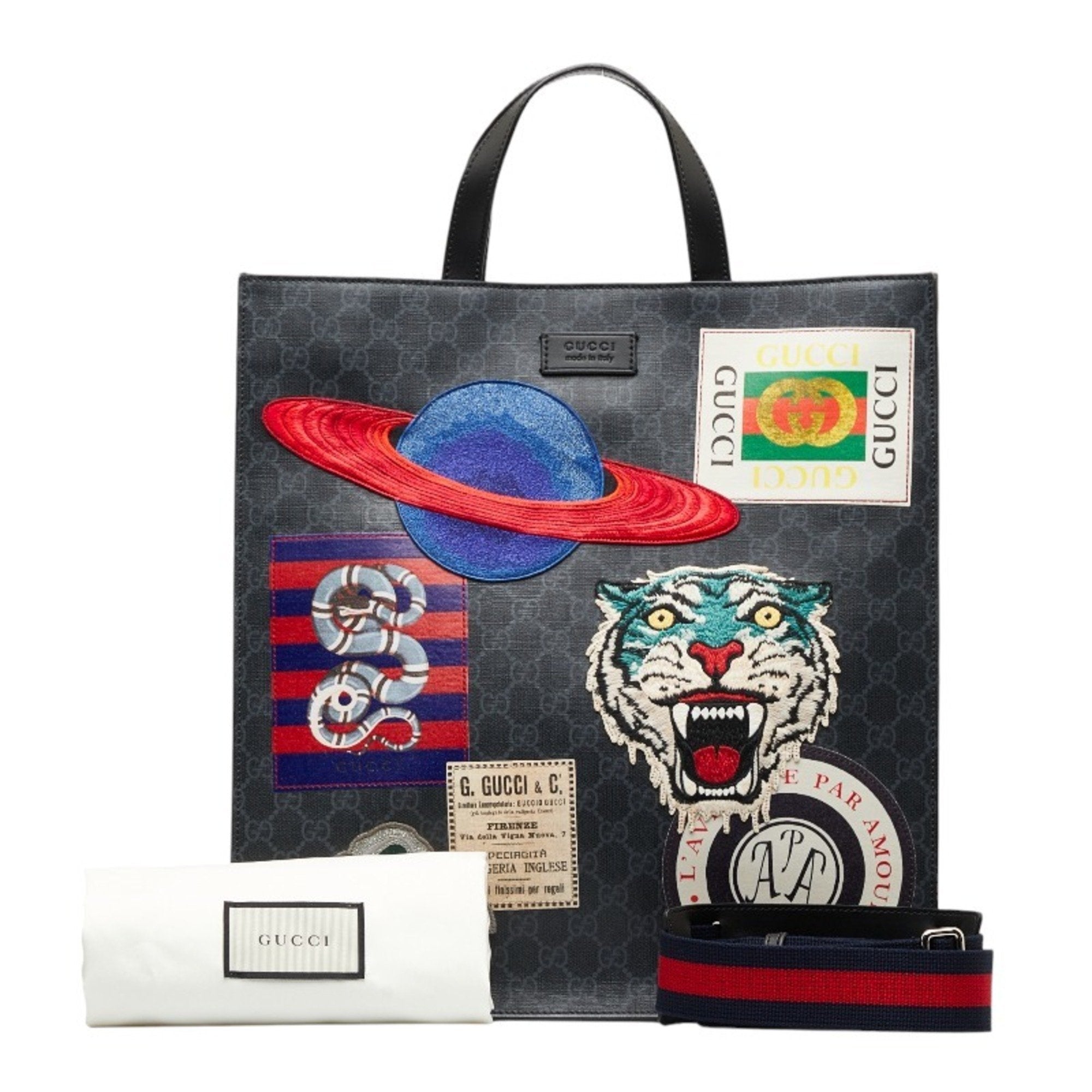 Gucci on sale patch tote