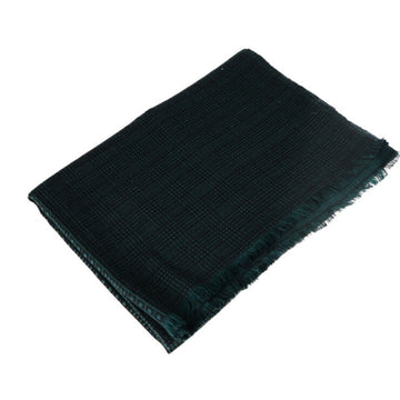 GUCCI stole wool green black shawl