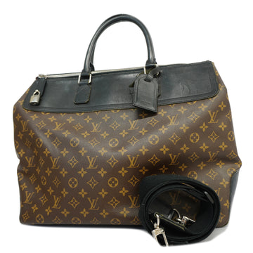 LOUIS VUITTONAuth  Monogram Macassar Neo Greenwich M56716 Men's Boston Bag