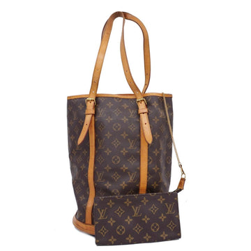 LOUIS VUITTON Shoulder Bag Monogram Bucket GM M42236 Brown Ladies