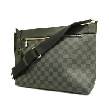 LOUIS VUITTON Shoulder Bag Damier Graphite Mick PM N40003 Black Men's