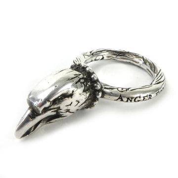 GUCCI Ring ANGER FOREST Eagle Silver 925 Unisex No. 13