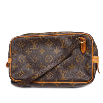 LOUIS VUITTONAuth  Monogram Pochette Marley Bandolier M51828 Women's