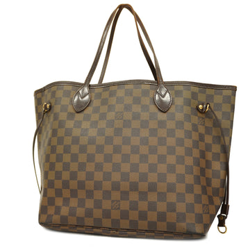 LOUIS VUITTON[3za0242] Auth  Tote Bag Damier Neverfull MM N51105