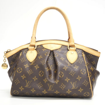 LOUIS VUITTON M40143 Tivoli PM Monogram Handbag Brown Women's