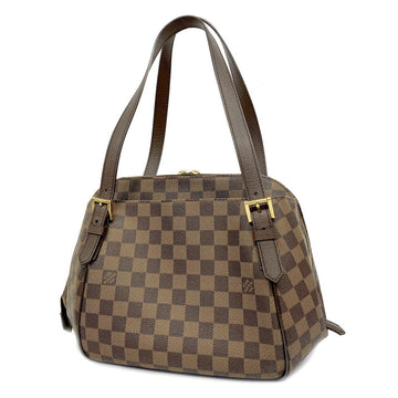 LOUIS VUITTON Shoulder Bag Damier Belem MM N51174 Brown Women's