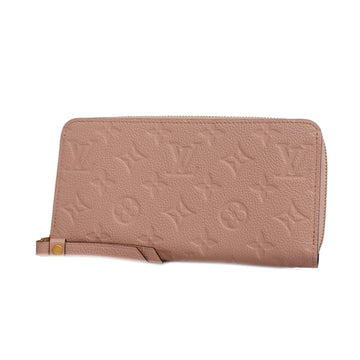 LOUIS VUITTONAuth  Monogram Empreinte Zippy wallet M64090 Women's Long Wallet [bi-fold] Rose Poudre