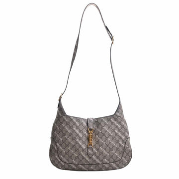 GUCCI Balenciaga Collaboration Jackie 1961 GG Supreme Zahacker Project Shoulder Bag 636710 Beige Women's