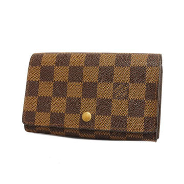 LOUIS VUITTONAuth  Damier Porto Mone Vietresol N61730 Men,Women,Unisex Wallet