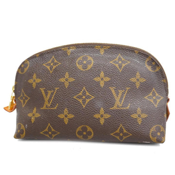 LOUIS VUITTON Pouch Monogram Pochette Cosmetic M47515 Brown Ladies