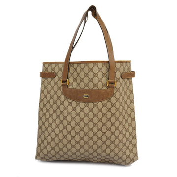 GUCCIAuth  39 02 061 Women's GG Supreme Tote Bag Beige