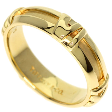 TIFFANY Atlas Numeric Ring K18 Yellow Gold Women's &Co.