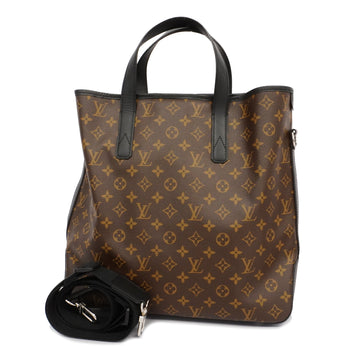 LOUIS VUITTONAuth  Monogram Macassar Davis M56708 Unisex Handbag,Shoulder Bag