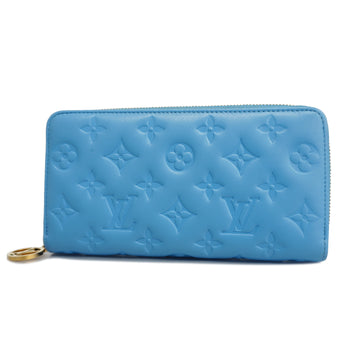 LOUIS VUITTONAuth  Monogram Emboss Women's Long Bill Wallet [bi-fold]