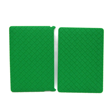 BOTTEGA VENETA Case Green MACBOOK PRO 13 Intrecciato Rubber Silicone Macbook Case 680143