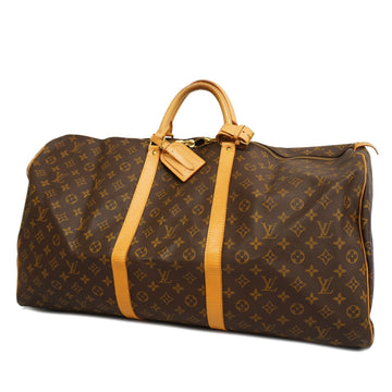 LOUIS VUITTONAuth  Monogram Keepol 60 M41422 Men,Women,Unisex Boston Bag