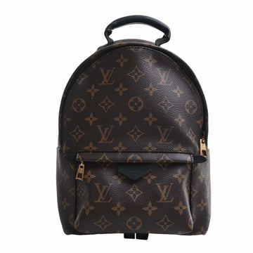 LOUIS VUITTON Monogram Palm Springs PM Rucksack Backpack M44871 Brown Women's