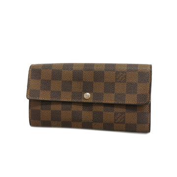 LOUIS VUITTONAuth  Damier Portefeuil Sala N61734 Men,Women,Unisex Long Wallet