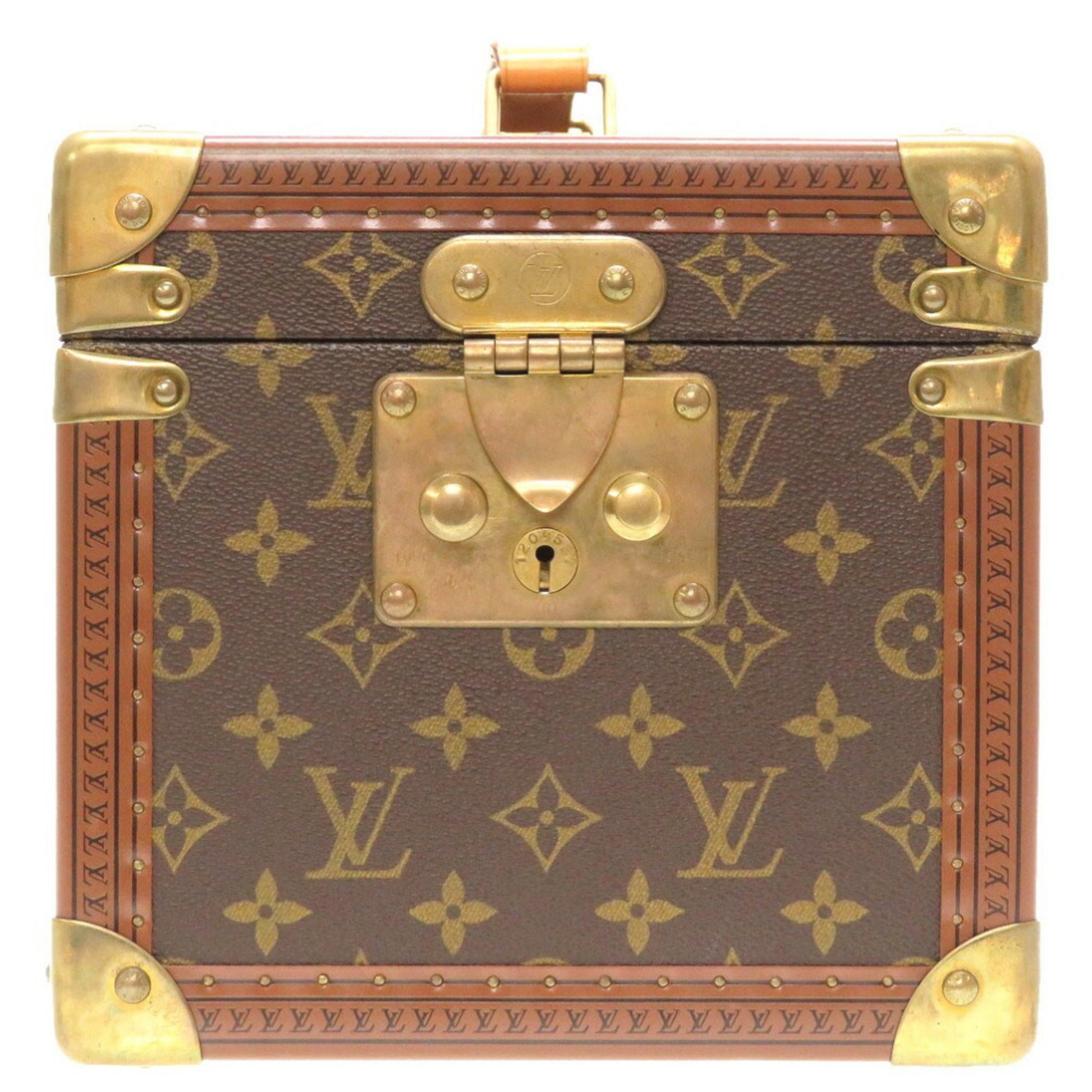 Louis Vuitton - LOUIS VUITTON BOITE FLACONS HAND BAG COSMETIC BOX MONOGRAM Cosmetic  Box in Italy
