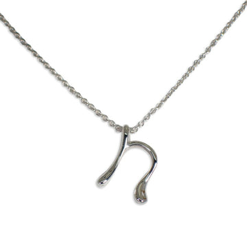 TIFFANY 925 initial n pendant necklace