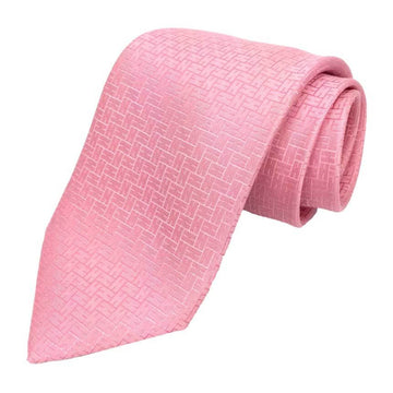 HERMES Necktie CRAVATE FACONN H2 NEW FACCONE 030490T 16 HTH1902 Pink ROSE PALE Men's